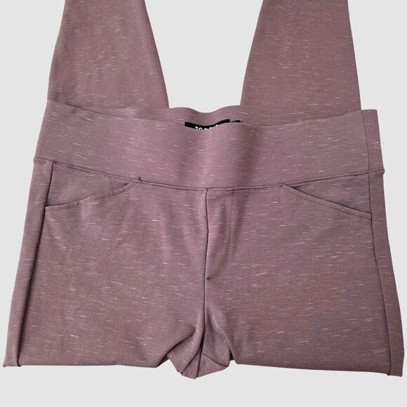 Torrid Pocket Pixie Size 2 18/20 Pants Luxe Ponte Heather Grey Purple 4147 - Picture 2 of 8